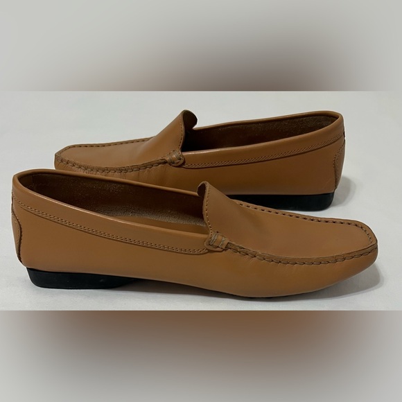 Tod’s Leather Driving Loafers Gommino Brown Old Money slip on comfort shoe - Picture 3 of 11